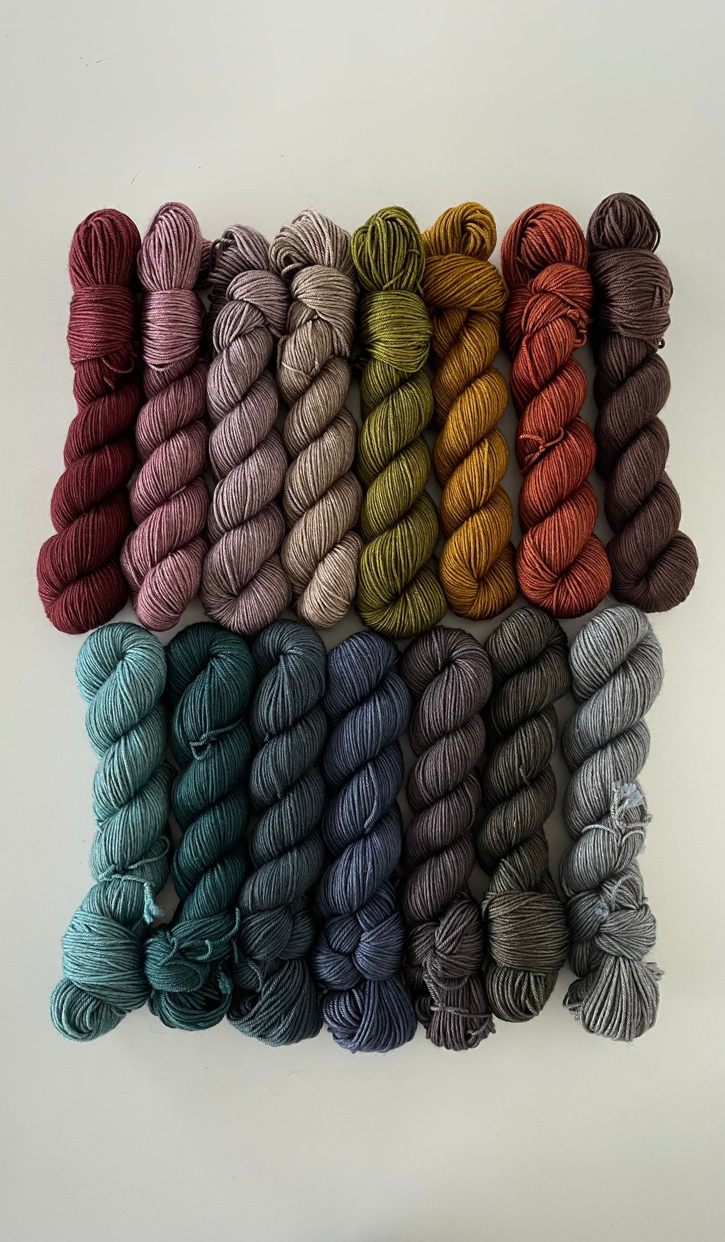 Grey Base Merino Yak Silk Fingering
