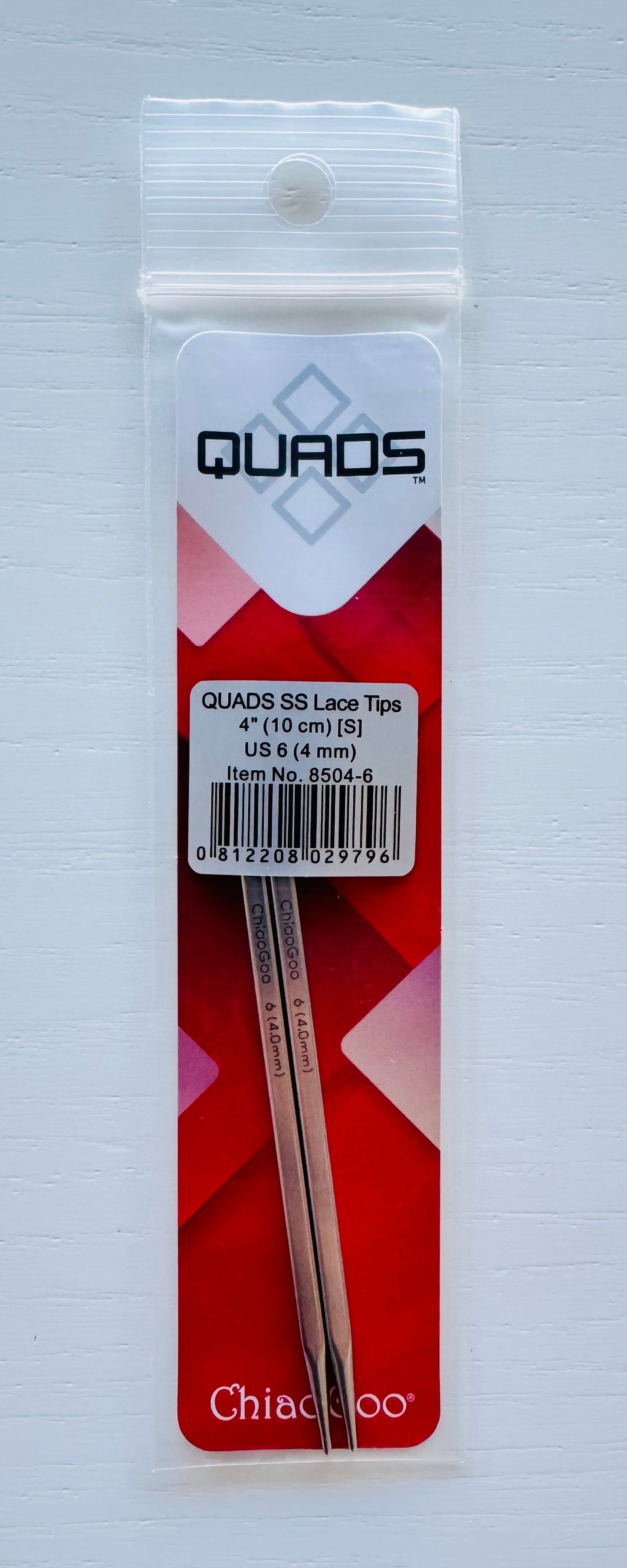ChiaoGoo QUADS IC SS Lace Tips