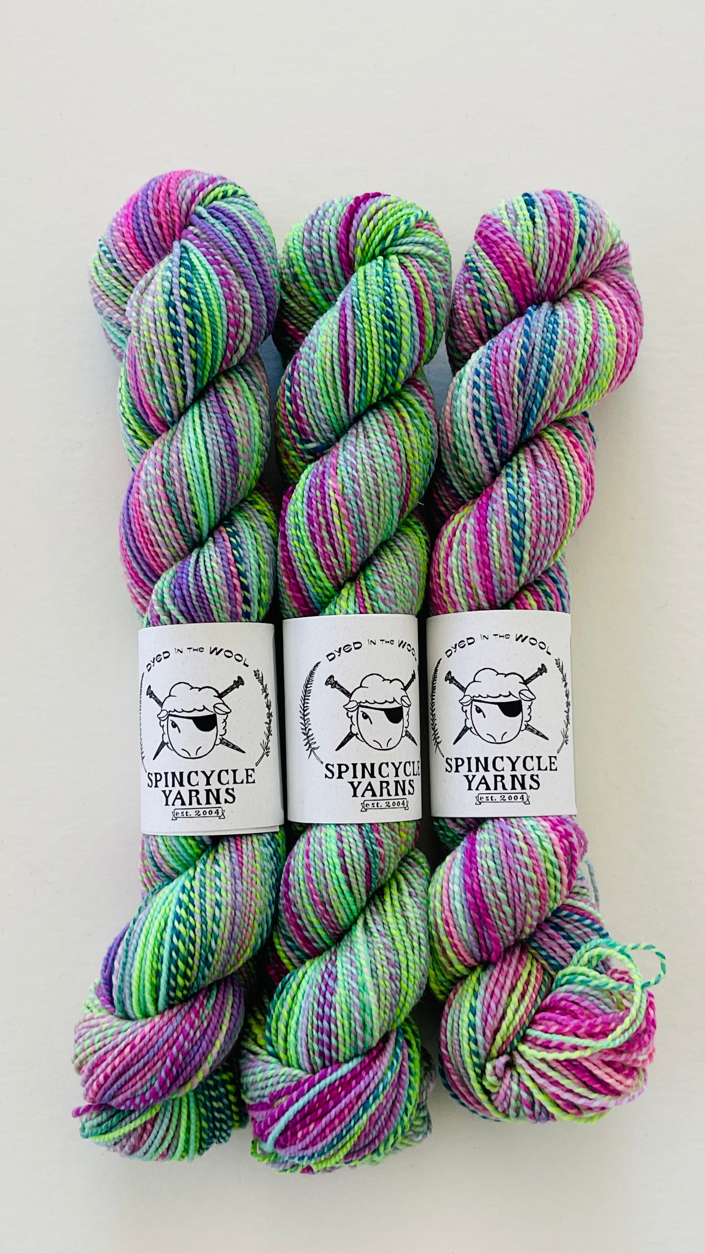 Spincycle DITW Yarns