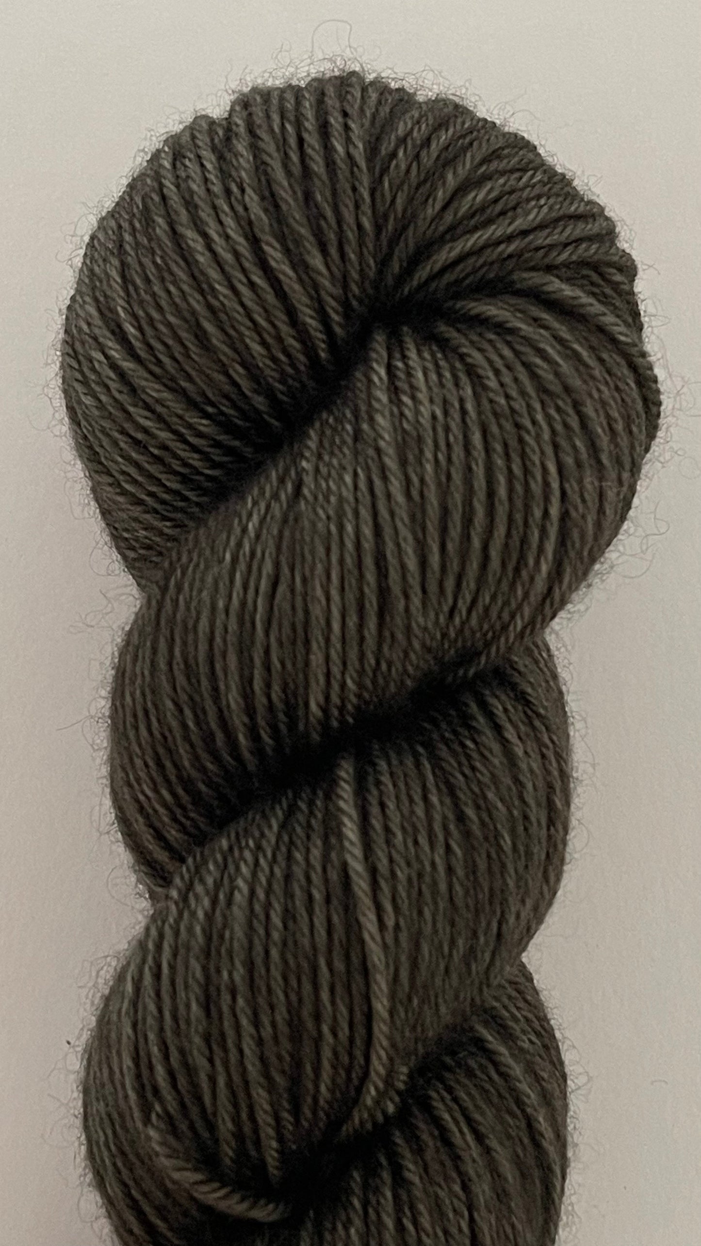 Grey Base Merino Yak Silk Fingering