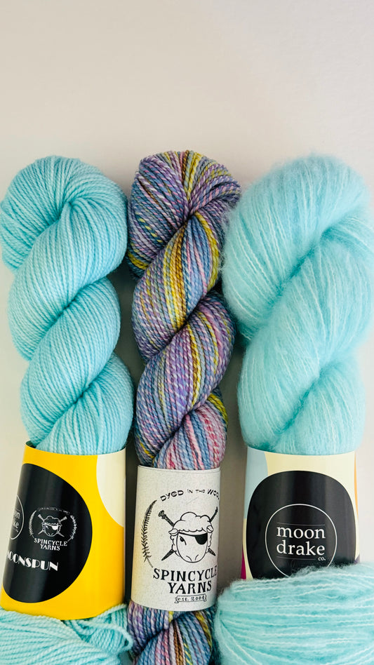 Tessellated Cardigan, Color Combo C