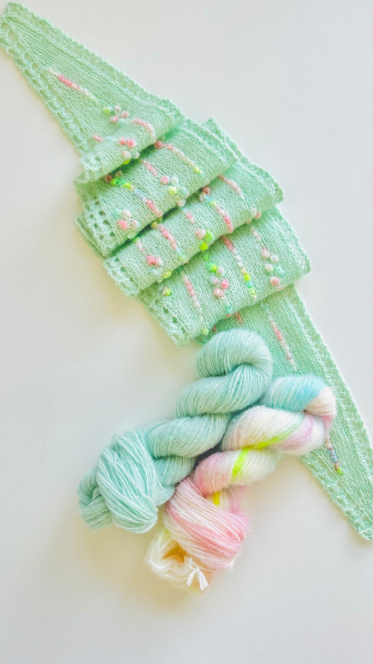 Pumila Shawl kit