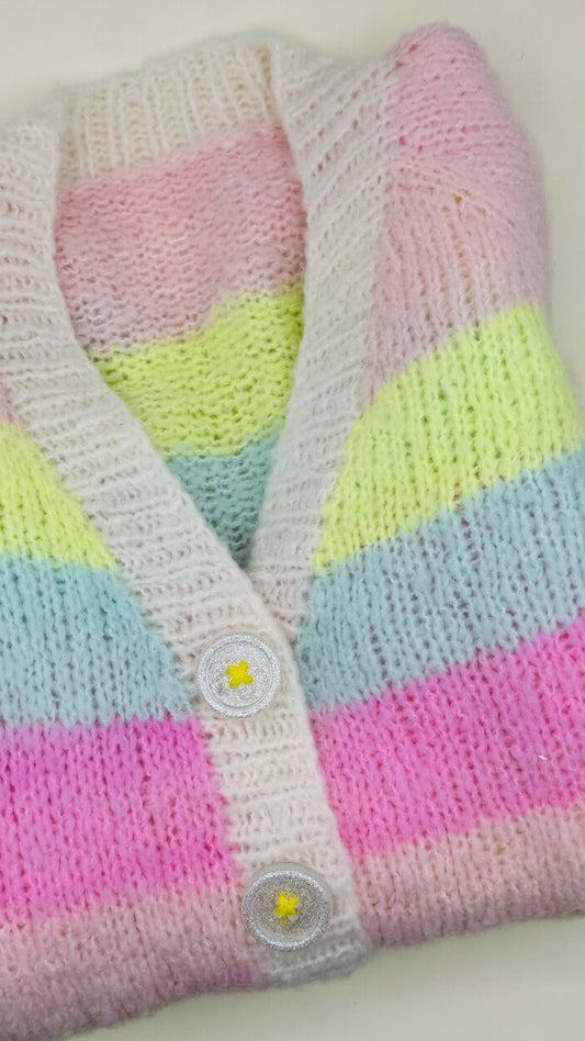 Unicorn Boxy Raglan Cardi Kit