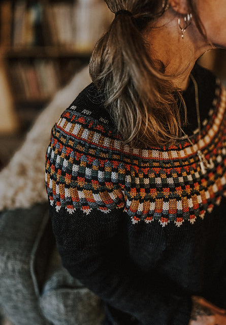 Awilda Sweater Kit, Caitlin's Colors