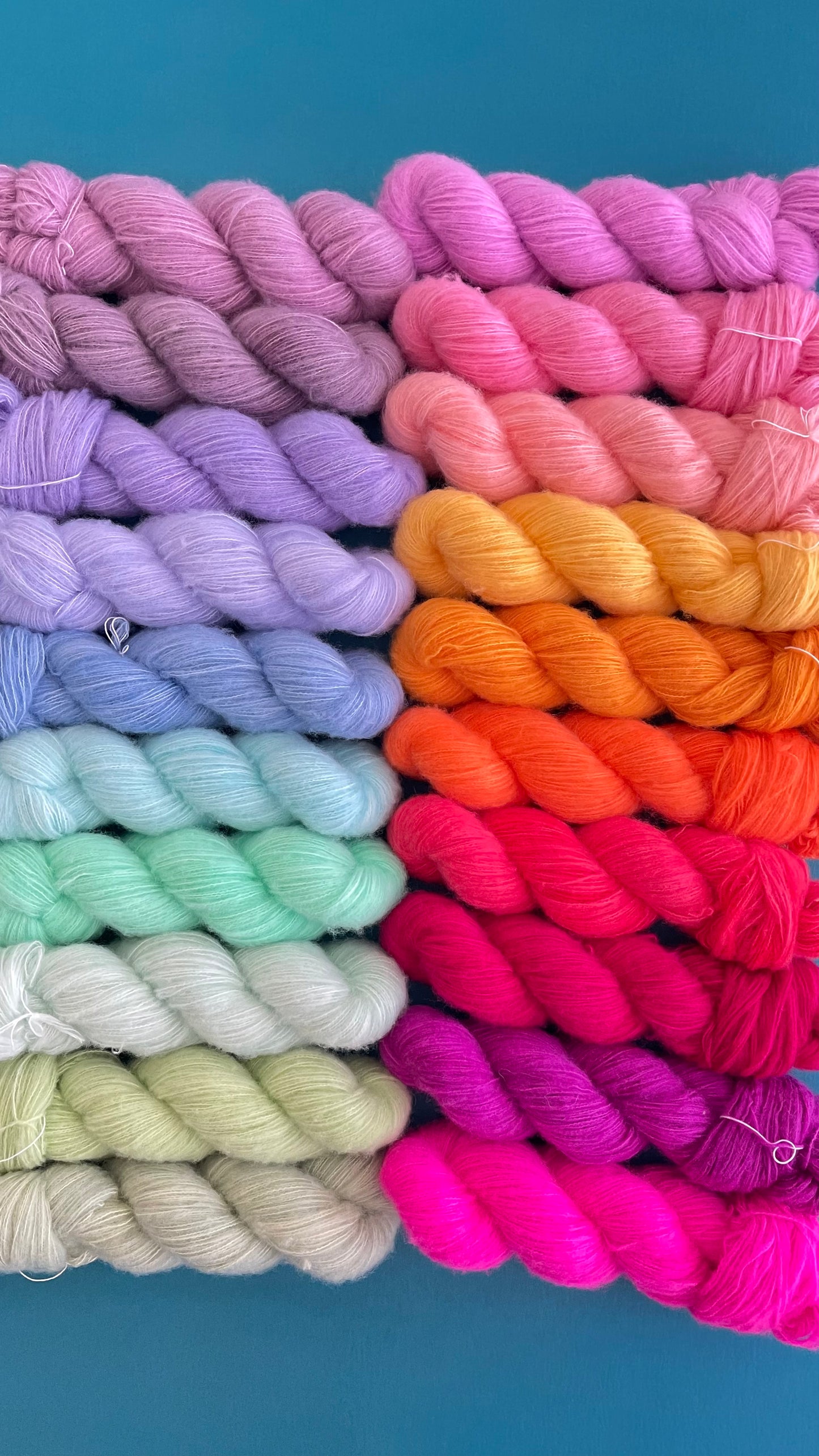 Fuwa Fuwa Fingering, Tonal Spring Colors