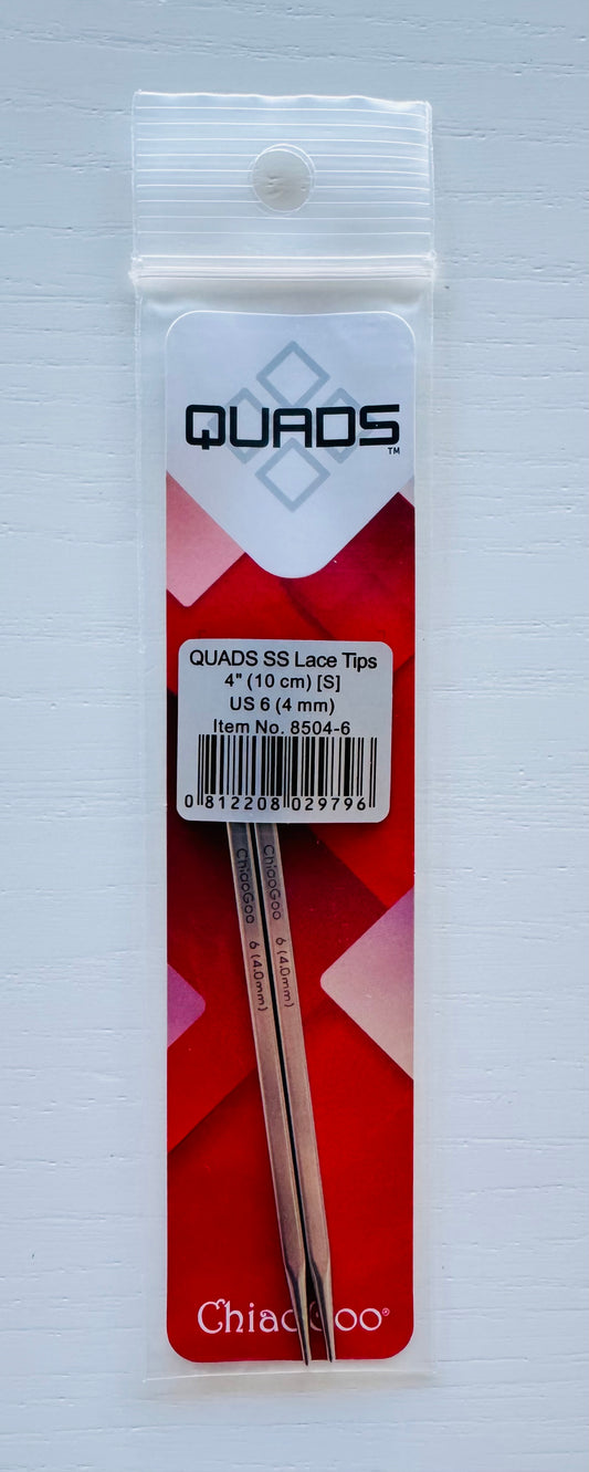 ChiaoGoo QUADS IC SS Lace Tips